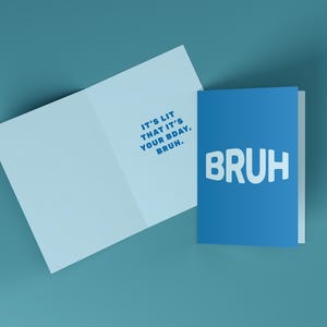 Cartão de aniversário atrevido para melhor amiga adolescente, presente digno de LOL para sua melhor amiga, irmão, cartão de feliz aniversário para filho, irmão, filho adolescente, hilário