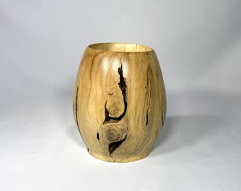 Handmade Natural Wood Vase