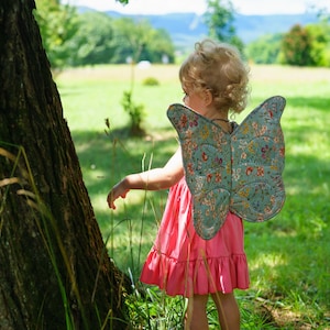 Handmade Children&#39;s Butterfly Wings for Imaginative Play ~ Butterly Meadow~ Gifts Ready to Ship