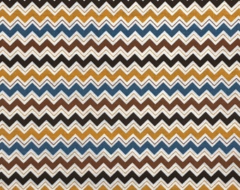 28" End Of Bolt Remnant ~ Chevron Fabric by Riley Blake Designs 100% Cotton