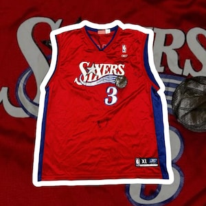 Reebok Sixers Iverson ジャージ Mサイズ Allen Iverson Philadelphia 76ers Sixers Reebok Jersey