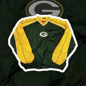 Green Bay Packers NFL Jacket - Vintage Style Warm-Up