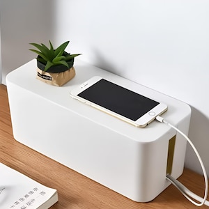 Cable Wire Organizer, Cable Storage Box, Management Cable Organizer, Wire Box for Home, Trendy Cable Organizer, Organizer for Home
