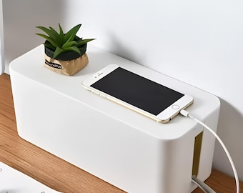Cable Wire Organizer, Cable Storage Box, Management Cable Organizer, Wire Box for Home, Trendy Cable Organizer, Organizer for Home