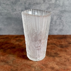 Art Deco Glass Vase - Etsy