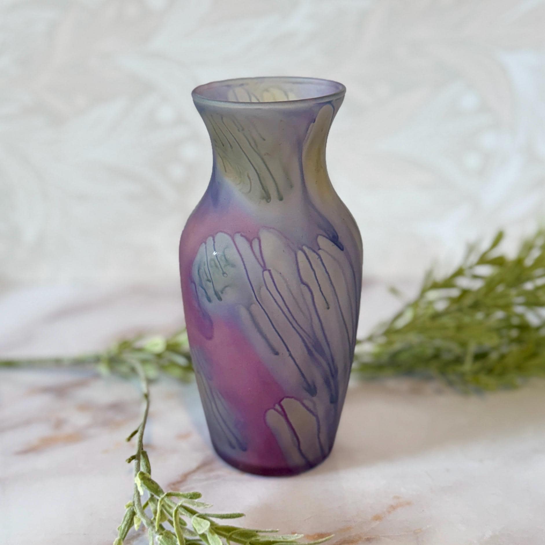 Rueven glass vase - Etsy 日本