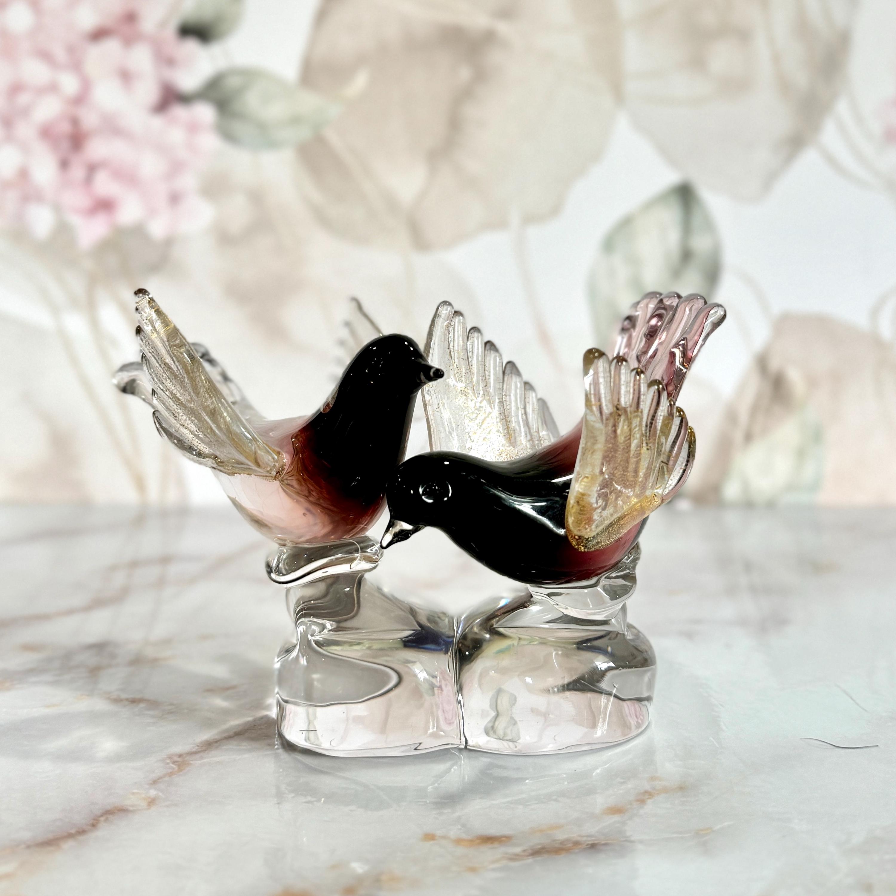 Murano Love Birds - Etsy