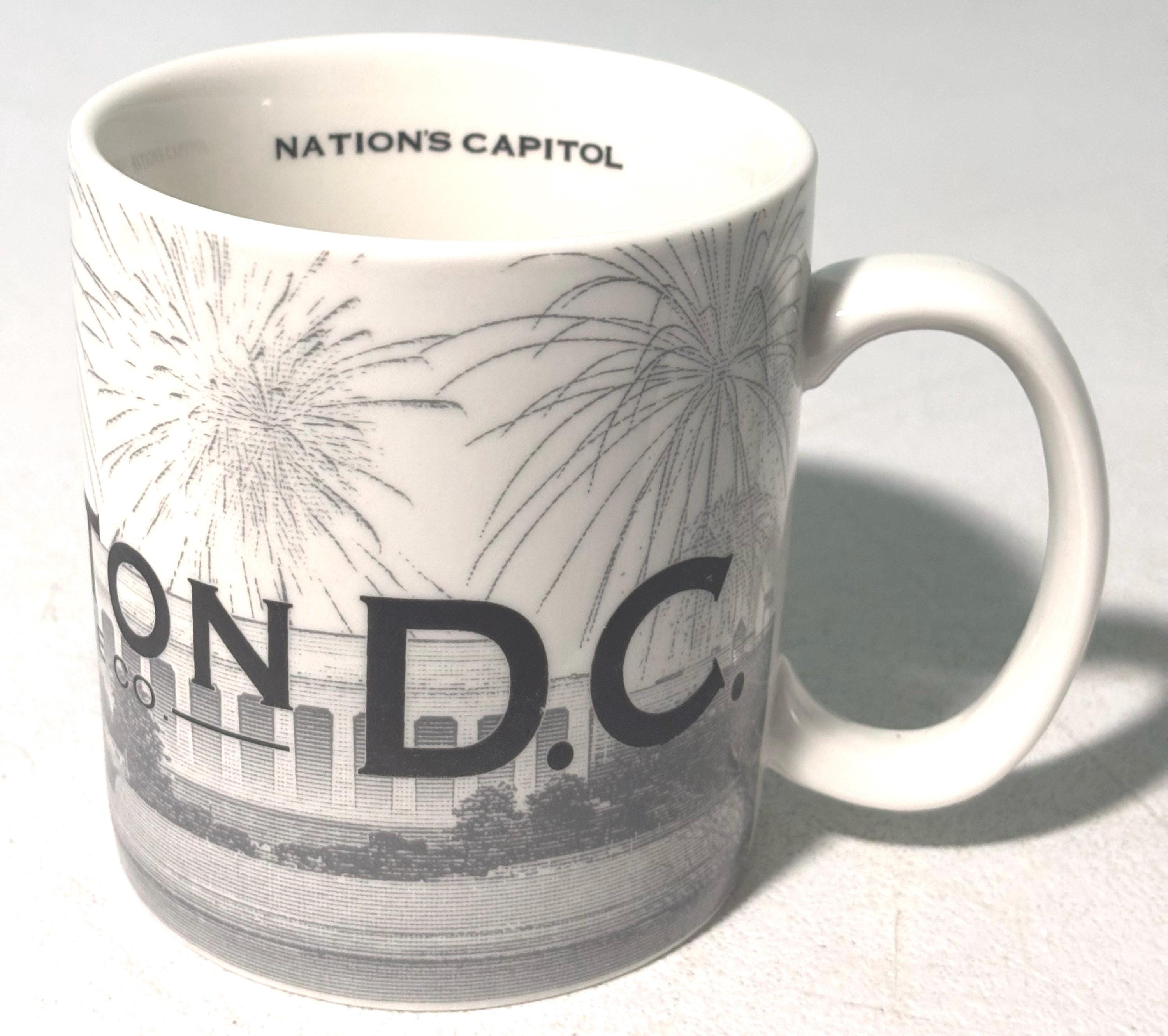 Starbucks Coffee Skyline Series 2005 Barista Washington D.C. Mug Cup Series  One