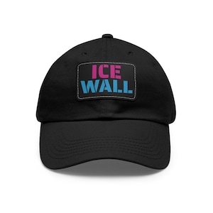 The Fittest Flat Earthers OG Ice Wall-keps med läderlapp