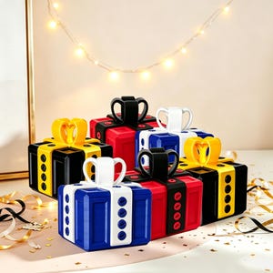 Annoying Gift Box, Middle Finger Prank Box, hidden tools, screw clips, annoying middle fingers, Screw Puzzle Gag Gifts