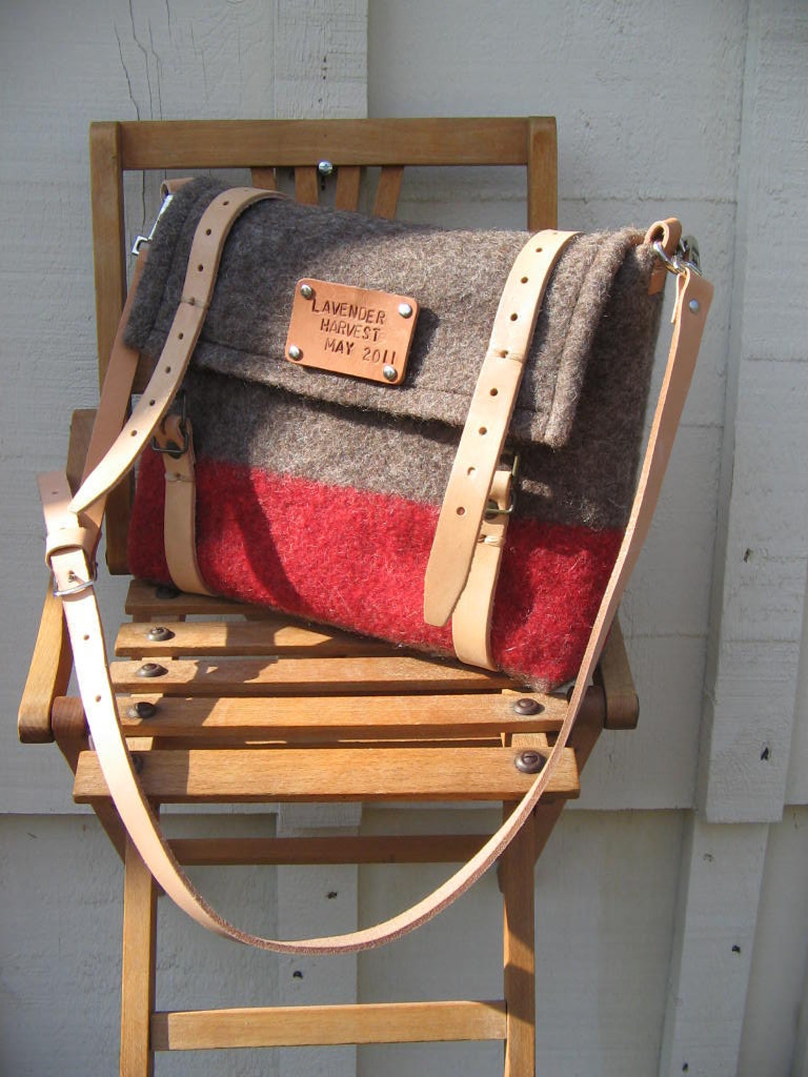 Authentic Swiss Army Blanket Bag Travel Bag Unique iPad Messenger Bag