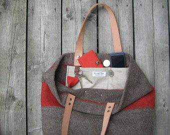 スイスアーミーバッグスイスアーミーブランケットウールトートバッグ