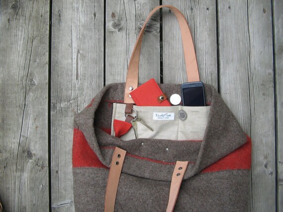 スイスアーミーバッグスイスアーミーブランケットウールトートバッグ