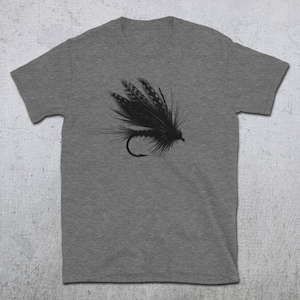 Camiseta de pesca con mosca, camiseta para amantes de la naturaleza, regalo para pescadores