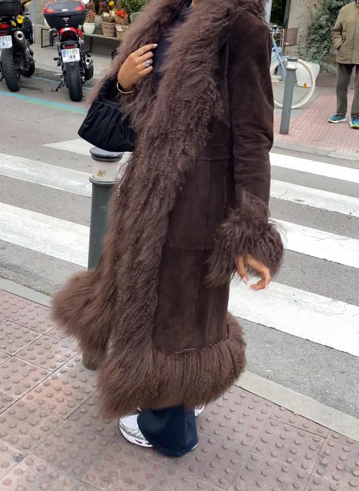 RUDE GALLERY BOA LONG COAT ブラック RUDE GALLERY BOA LONG COAT