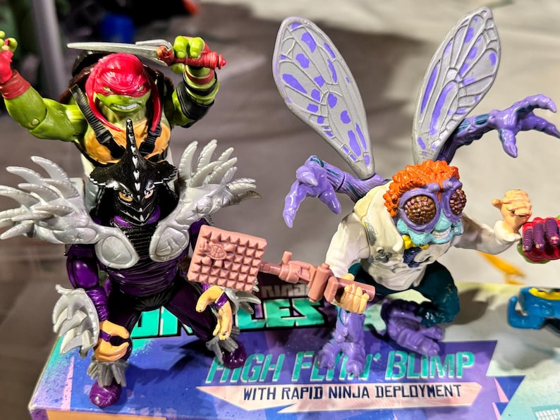 Tmnt Insect Mutants TMNT Teenage Mutant Ninja Turtles BLIMP Vintage Figures Baxter Stockman ...