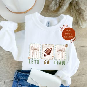 Gameday Sweatshirt, Football Season Sweatshirt, Football Mom Sweatshirt, Football Gift, Sports Mom Sweatshirt, Football Sweatshirt Women