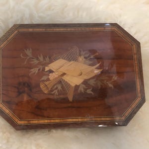 Vintage Reuge Musical Jewelry box Italian made