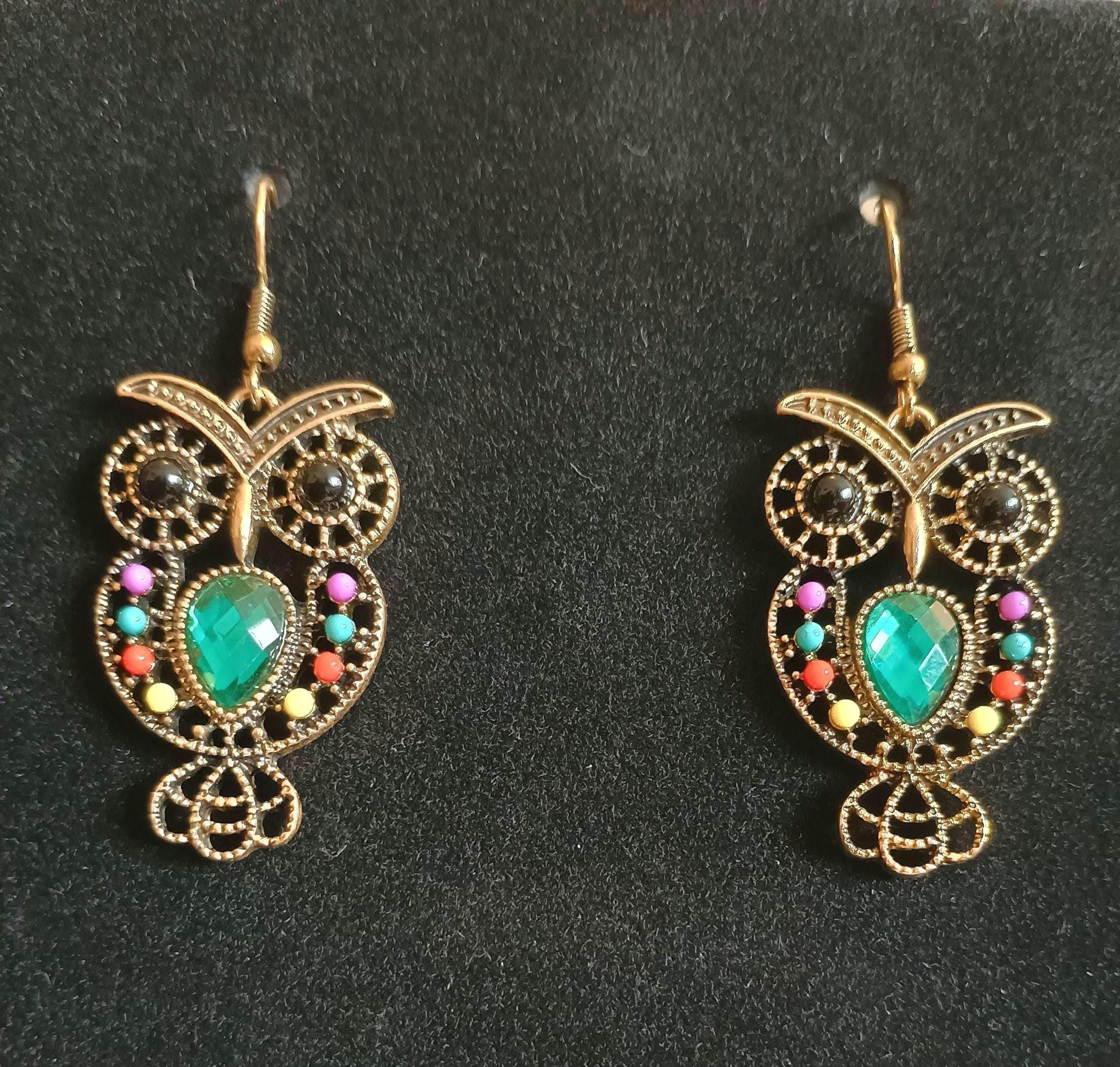 Owl earrings