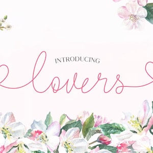 Love Story Font Tail, Beautiful Font with Heart Between, Wedding Font, Ending Heart Tails, Fancy Font, Cursive Font, Heart Connecting Font