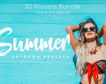 Summer Bundle Presets - Mobile and Desktop - Lightroom Preset Bundle for Instagram - Best Deal - Green, Warm, Earthy, Rustic Filter