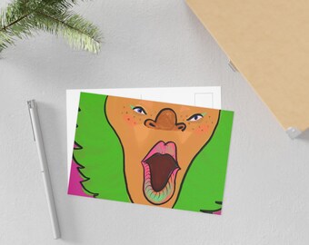 Postal "Demasiado ruidoso" / Bret Kavanaugh, artista portugués