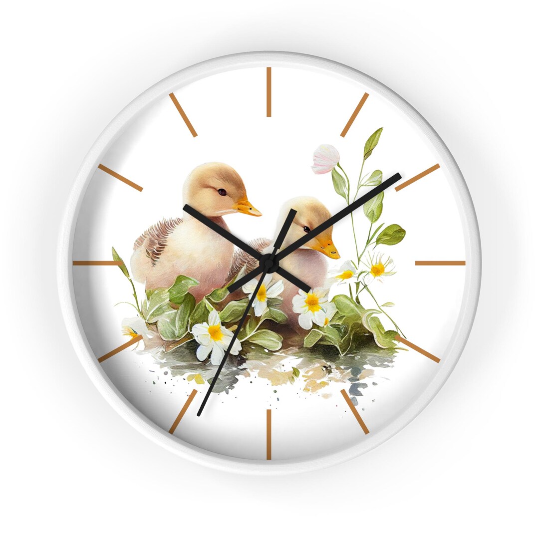 Wall Clock, Ducks - Etsy