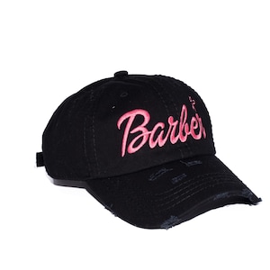 barber barbie dad cap