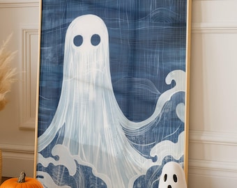 Ukiyo-e Geist Kunstdruck, japanischer Horror, Halloween Poster (Digitaler Download)