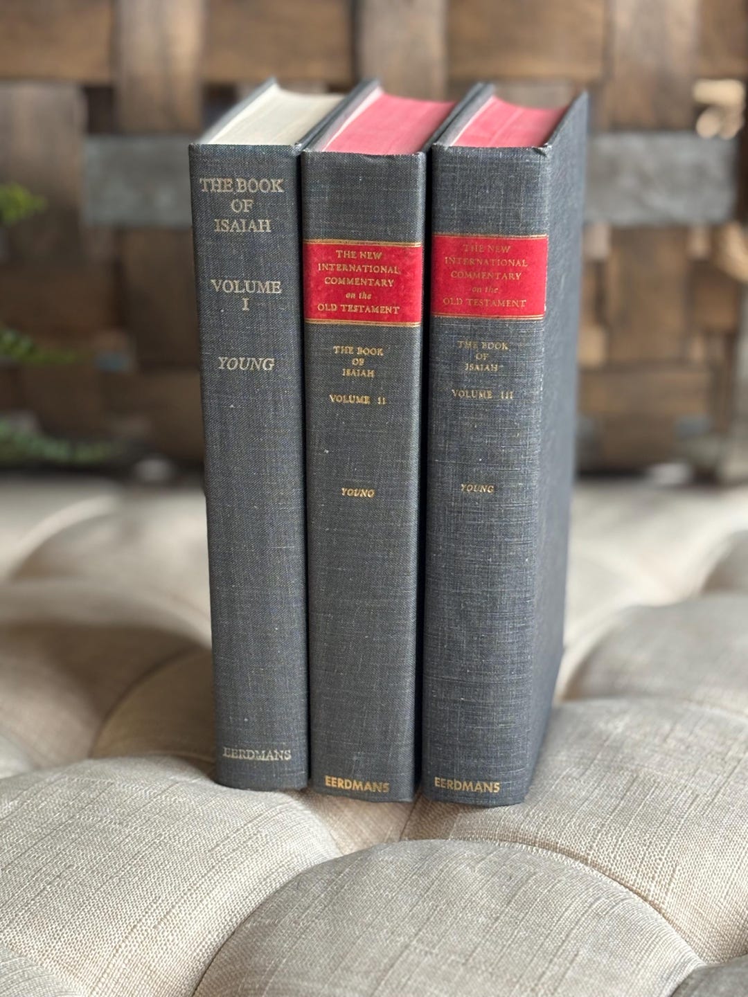 Vintage Set of 3 New International Commentary on the Old Testament Book ...