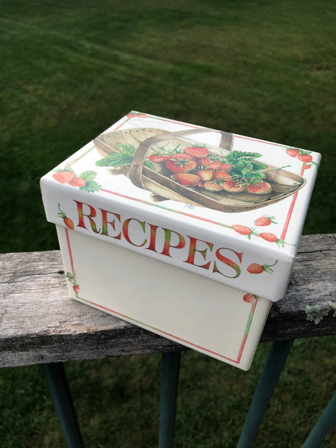 New Old Stock 1994 Marjolein Bastin Hallmark Recipe Box Tabs Etsy