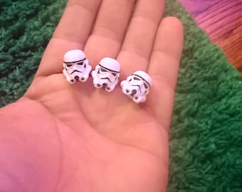 Storm trooper Lego head 3d printed