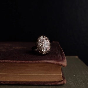 Light Lavender Cabochon Adjustable Ring