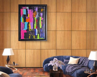 Palette knife painting #7.