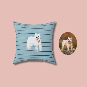 Custom Pet Pillow, Dog Pillow From Photo, Custom Cat Pillow, Custom Dog Gift, Pet Memorial Gift, Gift For Dog Cat Lover, Housewarming Gift