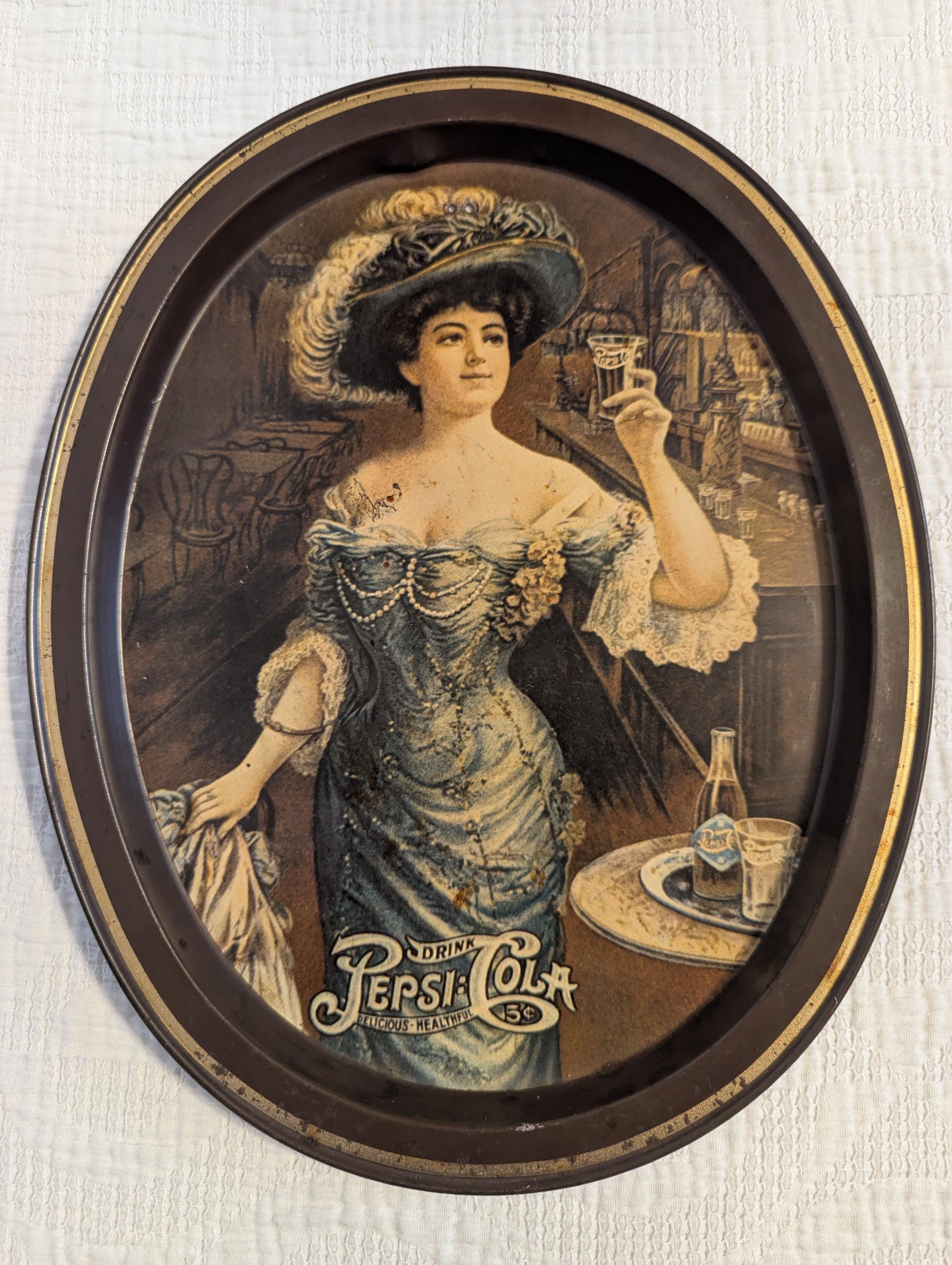 Vintage Pepsi-Cola Serving Tray