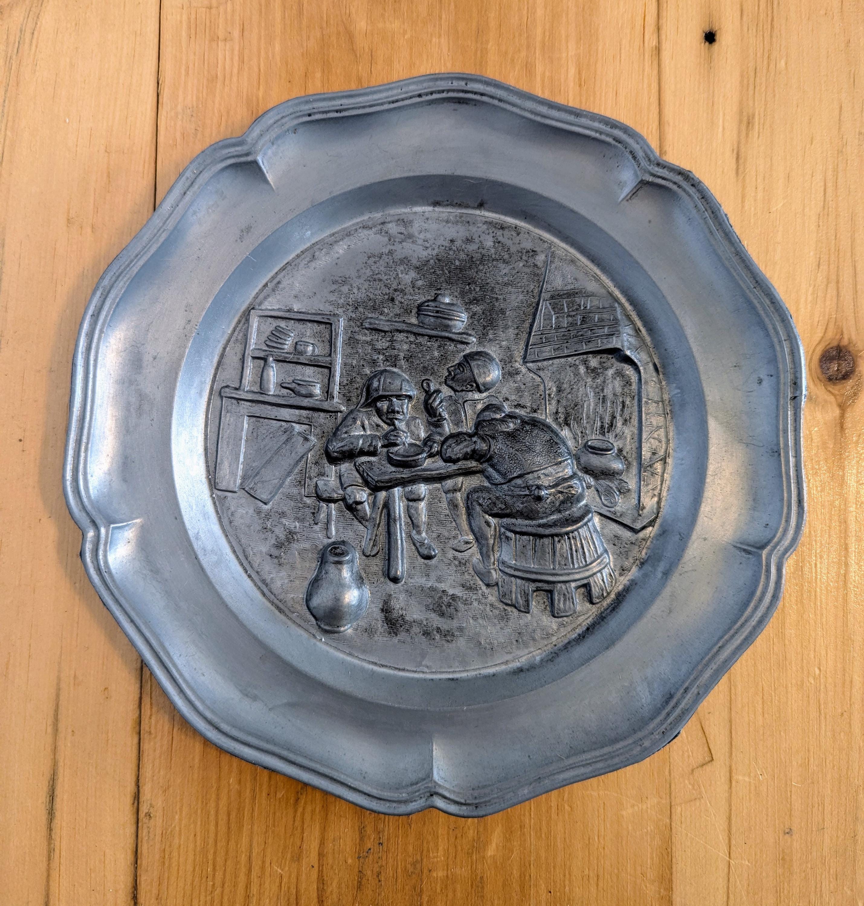 German pewter plates - Etsy 日本