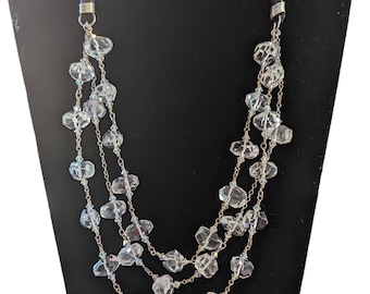 Multi-Strand Crystal Quartz Necklace