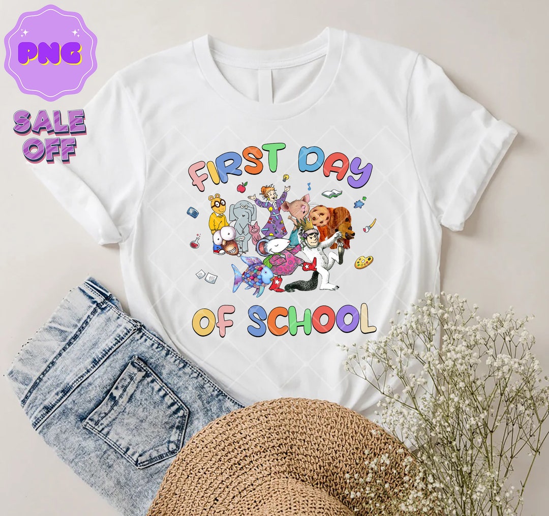 First Day of School Png Ms Frizzle Png Mouse Cookie Png - Etsy Finland