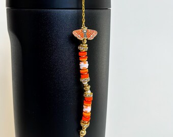 Charm de mariposa, Charm de taza Stanley, Charms de botella de agua, Charm de taza