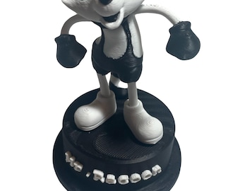 3D Printed Mr Racoon evil figure