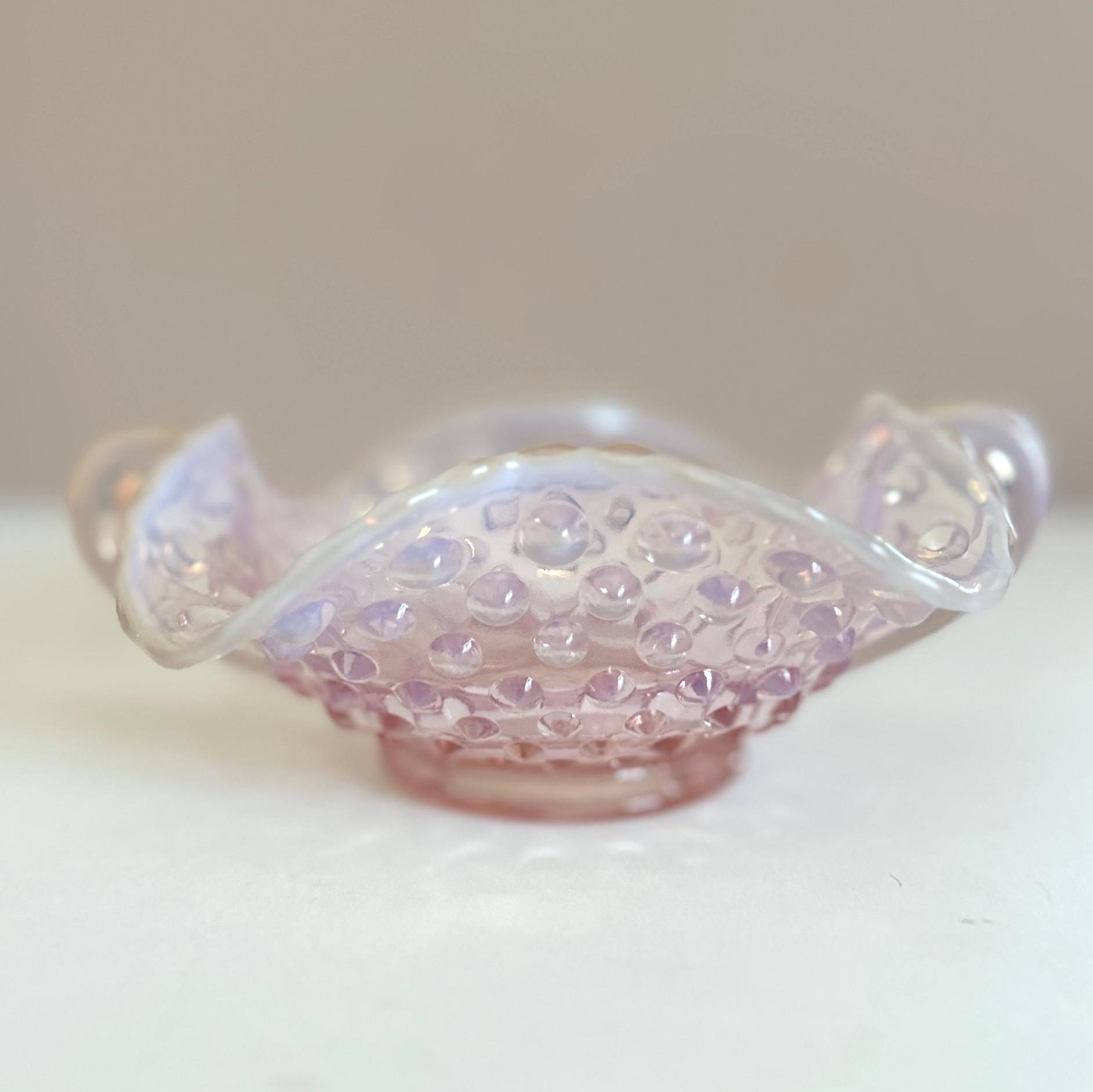 フェントンFenton ホブネイル　 オパールセント　ボンボンディッシュ フェントン ピンク オパールセント ホブネイル ボンボンディッシュ