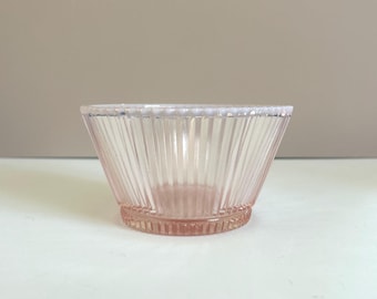 ヴィンテージ ムラーノ ピンク オパリンガラス シェルシェイプ ボウル