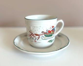 M●年末Sale東名 ヤイリファニチャー ヴィンテージカップボード　国産 ヴィンテージ ホリデー クリスマス ホーリーベリー ヤドリギ ティー