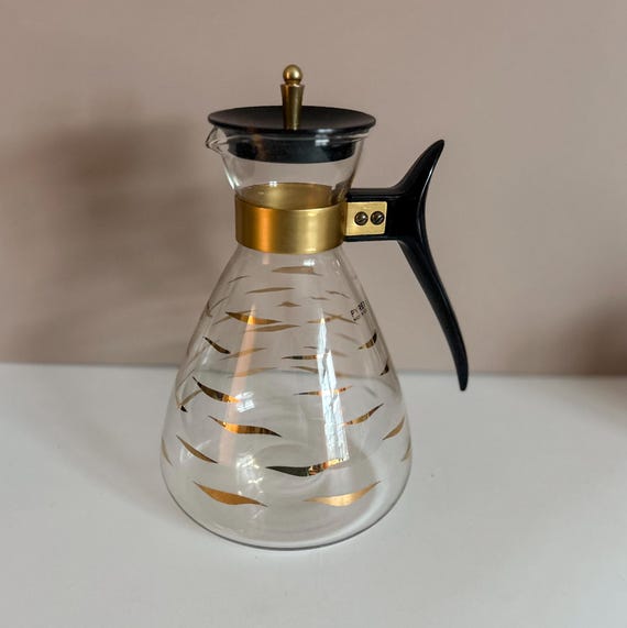 4 cup coffee maker carafe Heritage Carafe, Black & Copper main image 1