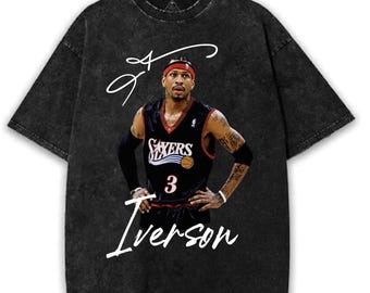 Allen Iverson Vintage Bootleg Tee, Hoodie & Sweatshirt Unisex