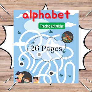 ¡Juego de rastreo ABC y búsqueda de letras!