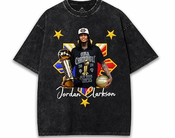 Jordan Clarkson Fillino Champion Mineral Wash Ätherisches T-Shirt Unisex Hoodie