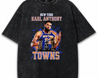 Karl Antony Towns Essential Tee New York Basketball Hoodie Unisex