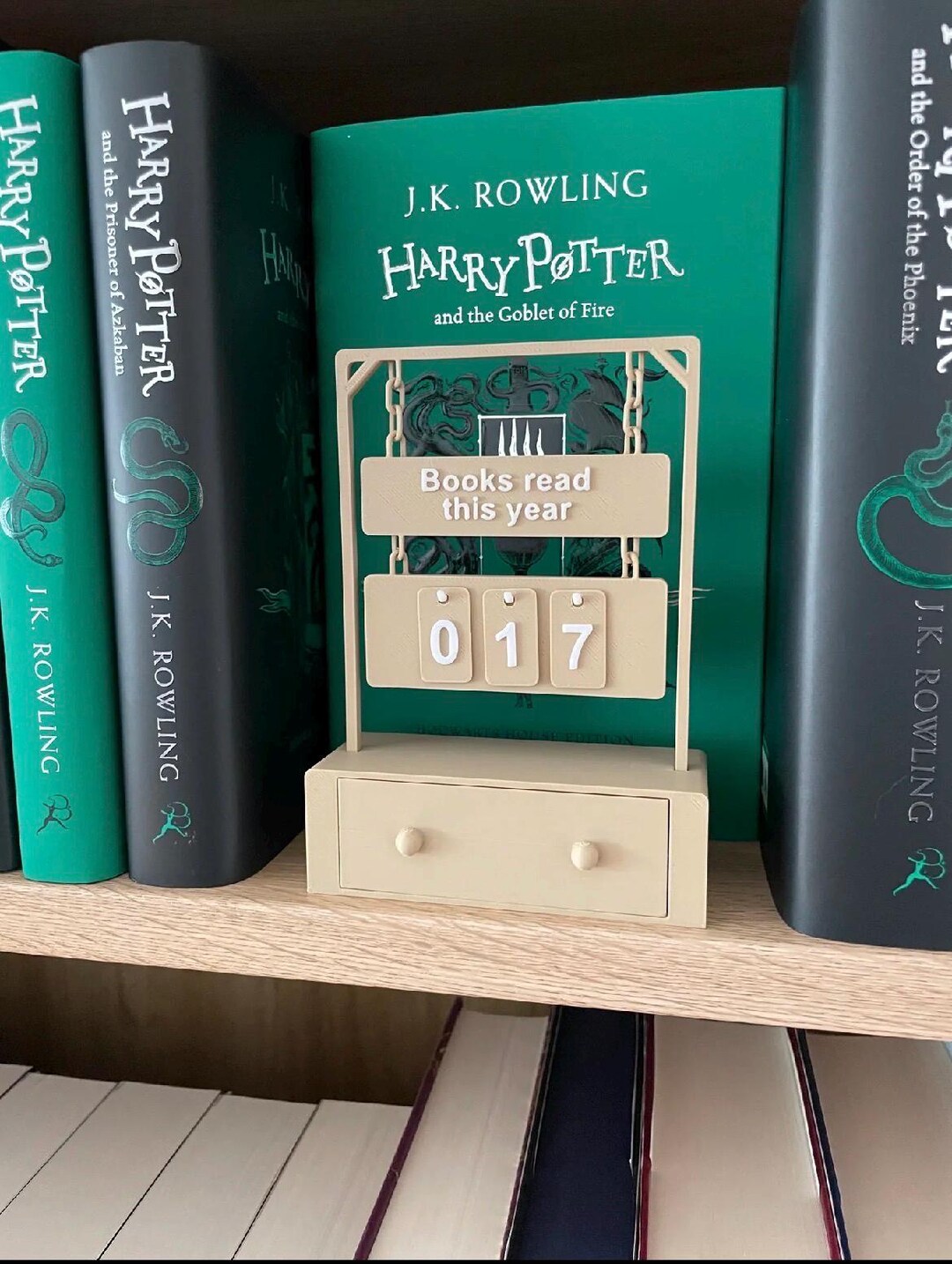 Hanging Book Counter - Etsy